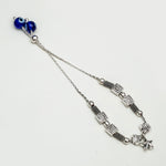 Sterling Silver Evil Eye Bracelet