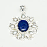 Sun Pendants With Multi Gemstone in High Quality 925 Solid Silver 3