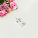 925 Silver Star Minimalist Stud Earring - Mohnaa Jewels